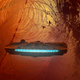 Concept art of the Millennium Falcon as depicted in Solo: A Star Wars Story.